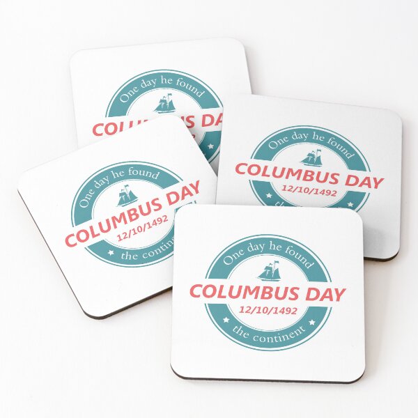 Item preview, One day he found the continent - Happy Columbus Day designed and sold by thewishdesigns.