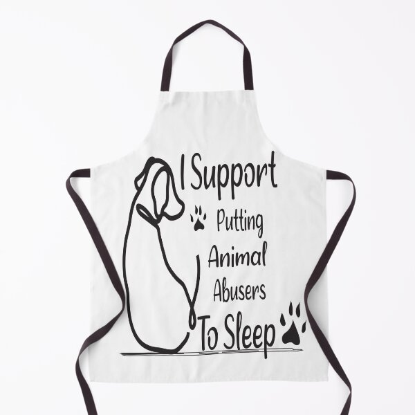 Item preview, I Support Putting Animal Abusers To Sleep designed and sold by jhonrichy.