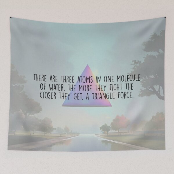 Item preview, three atoms in one molecule. designed and sold by Bethan Rose Studio.