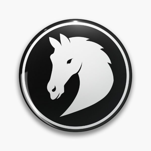 Item preview, white horse head designed and sold by andrew JOHNSEN.