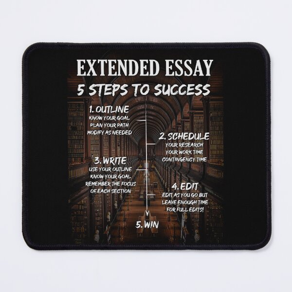 Item preview, IB Extended Essay - 5 steps to success designed and sold by Signs for Dark Times.