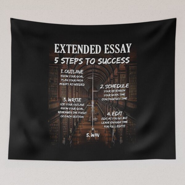 Item preview, IB Extended Essay - 5 steps to success designed and sold by Signs for Dark Times.
