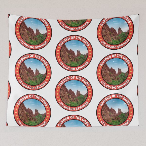 Item preview, Garden of the Gods Colorado Springs Badge designed and sold by KrisSidDesigns.