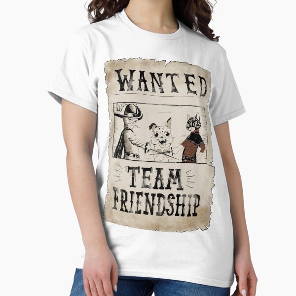 Item preview, Team Friendship Wanted Poster designed and sold by SomeDrawings04.