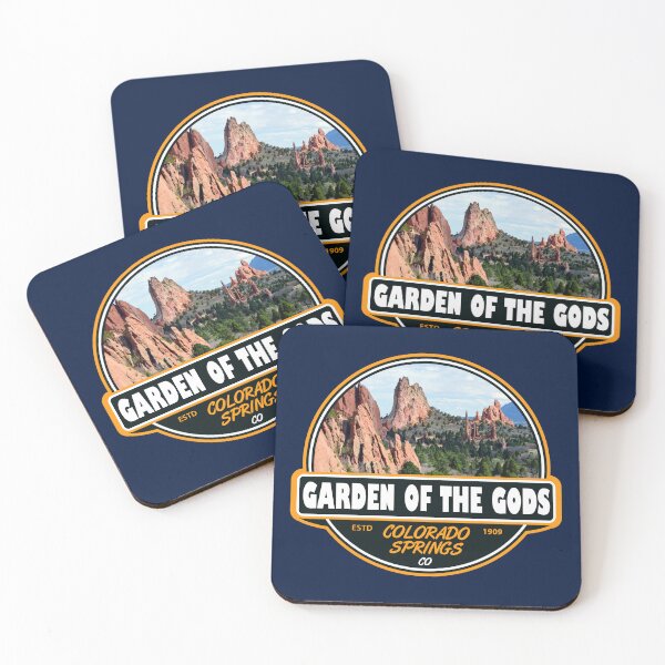 Item preview, Garden of the Gods Colorado Springs Travel Art Emblem designed and sold by KrisSidDesigns.