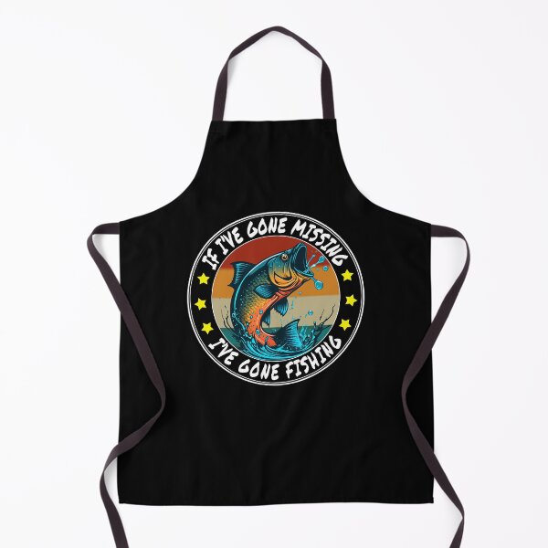 Item preview, If I ve gone missing I ve gone fishing, fisherman dad fishing quote designed and sold by Chardo55.