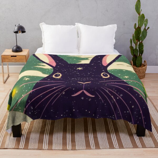 Item preview, Cuteness of Black New Zealand Rabbit designed and sold by wigobun.