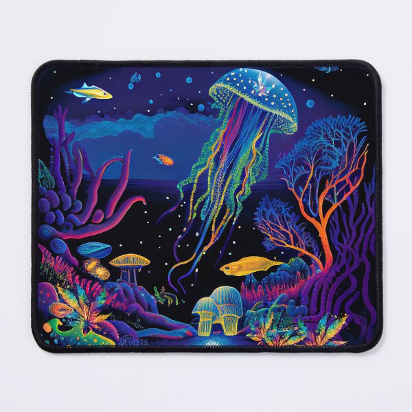 Item preview, Weed Cannabis Strains Psychedelic Electric Jellyfish designed and sold by Coder-T.