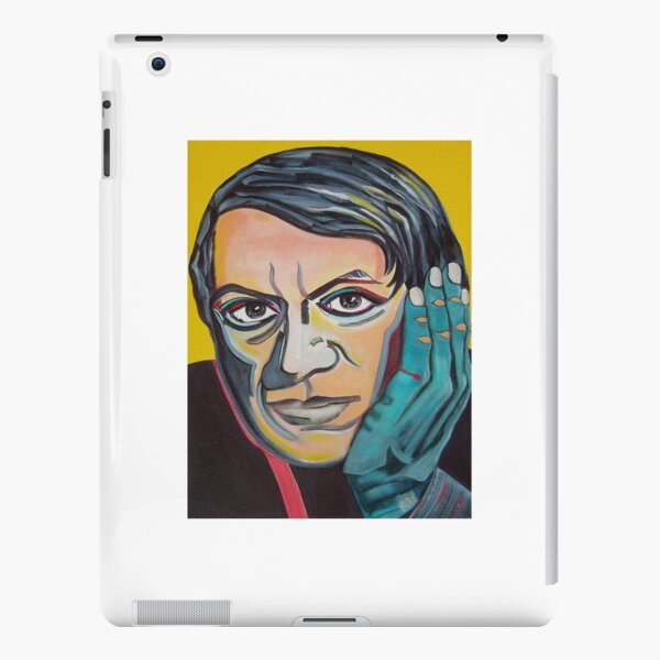 Blue Hand Contemplation iPad Snap Case