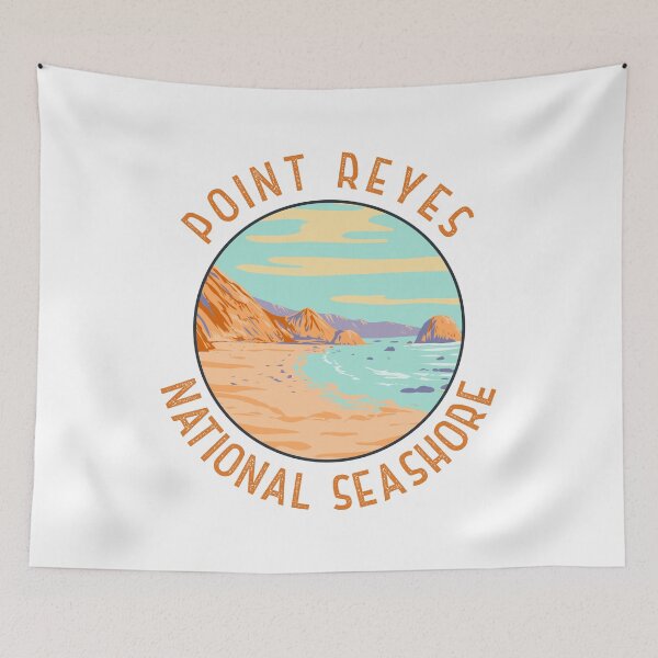 Item preview, Point Reyes National Seashore Distressed Circle designed and sold by KrisSidDesigns.