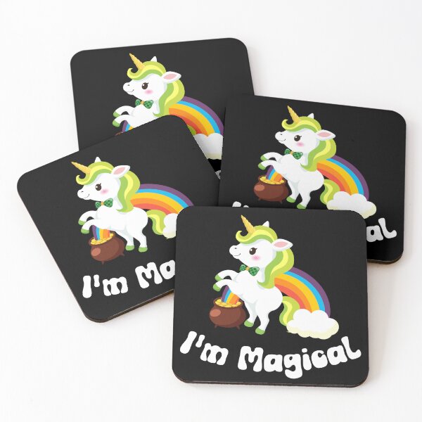 Item preview, Irish Unicorn - I'm Magical Unicorn for St. Patrick's Day designed and sold by WigOutlet.