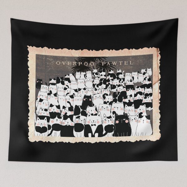 Item preview, Overpoo Pawtel, cat family, crazy cat lady house designed and sold by themoniae.