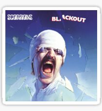 Scorpions - Blackout Sticker