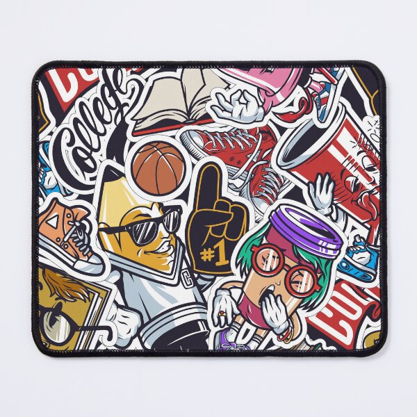 Item preview, college colorful pattern designed and sold by Groove-Emporium.