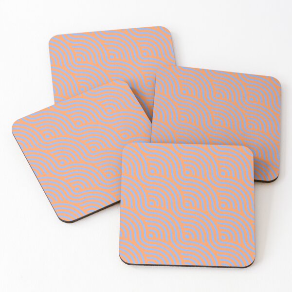 Item preview, orange waves designed and sold by CapitiArt.