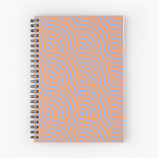 Item preview, orange waves designed and sold by CapitiArt.