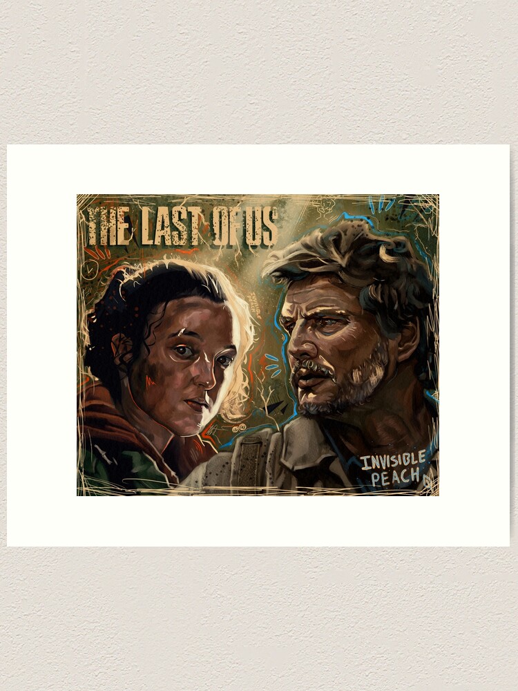 Ellie and Joel- TLOU HBO series Art Print for Sale by Invisible-Peach