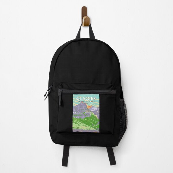 Artikelvorschau, Glacier Nationalpark im Frühling Vintage entworfen und verkauft von KrisSidDesigns.