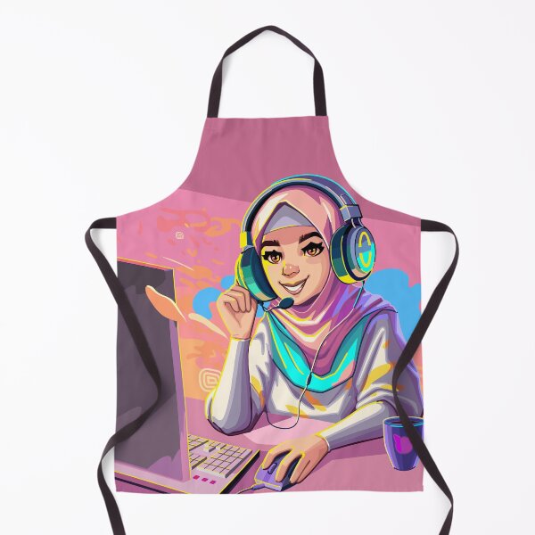 Item preview, Muslim girl gamer designed and sold by Ekaterina Glazkova.