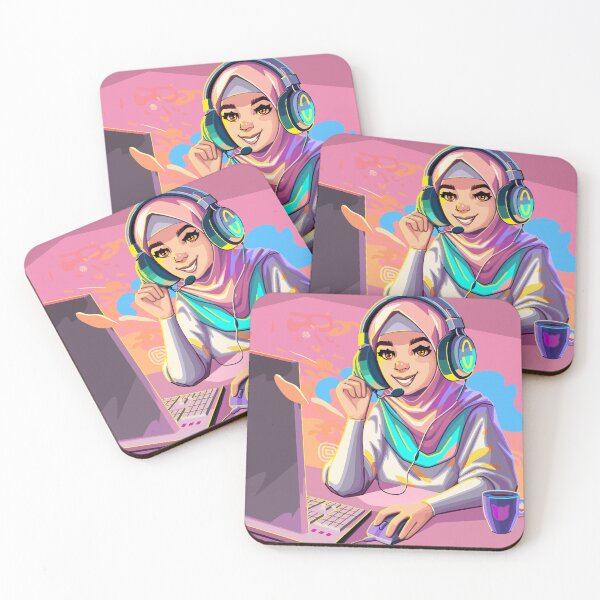 Item preview, Muslim girl gamer designed and sold by Ekaterina Glazkova.