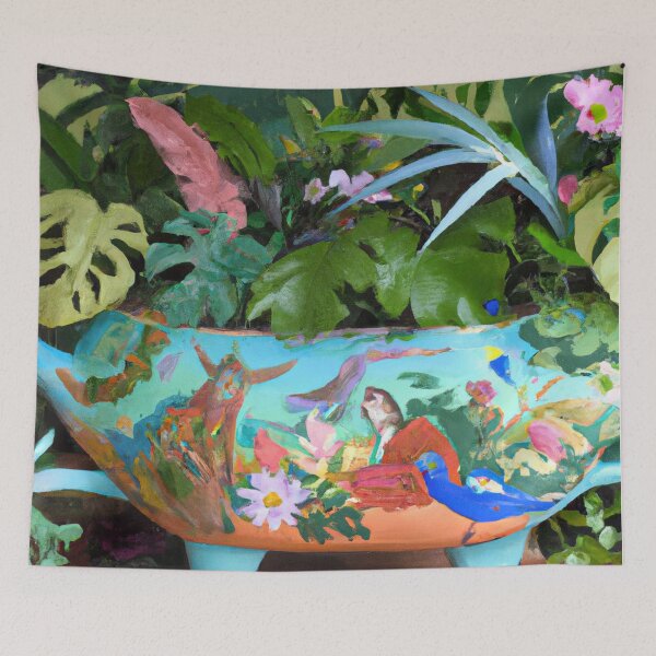 Item preview, Ai-Generated, Pure Floral designed and sold by ArtPrintsAi.