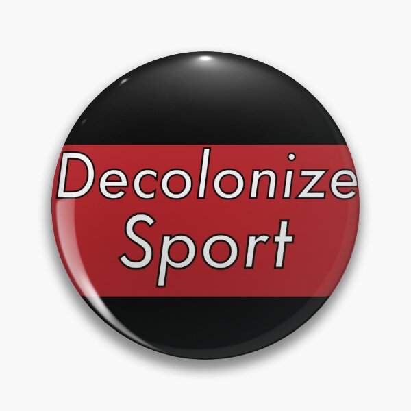 Item preview, Decolonize Sport Text on Red - Decolonization designed and sold by jolabrese.