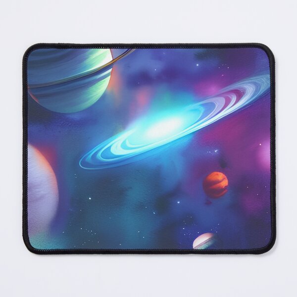 Item preview, Planets in a Colorful Galaxy designed and sold by CosmicNox.