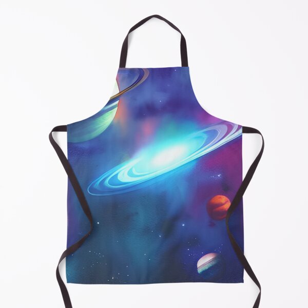 Item preview, Planets in a Colorful Galaxy designed and sold by CosmicNox.