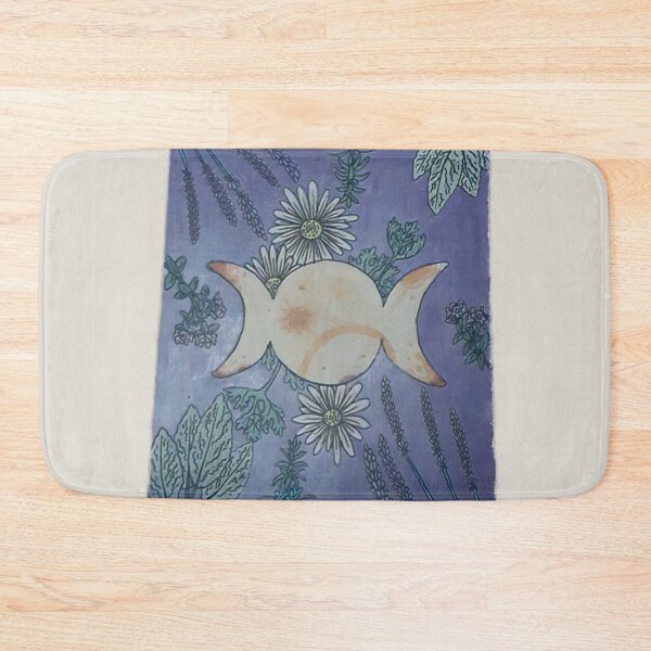 Item preview, Floral Triple Moon designed and sold by TheCraftySatyr.