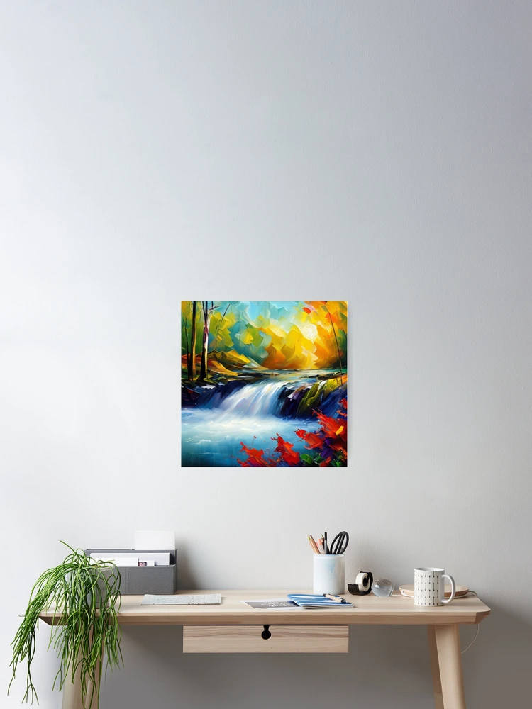 Thumbnail 2 of 3, Poster, Sun Rays designed and sold by HOMEDESIGNPRINT.
