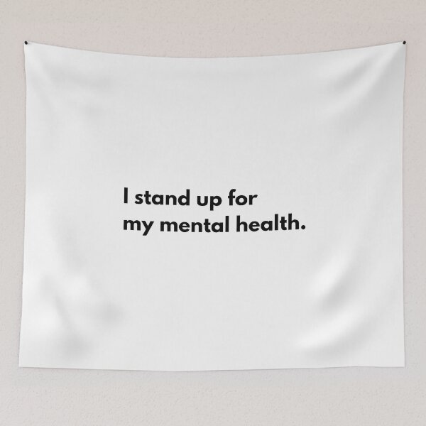 Item preview, I stand up for my mental health designed and sold by Anton-Domin-Art.