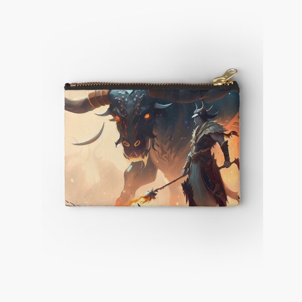 Item preview, Demon Bull And The Hunter designed and sold by TaurusDigital.