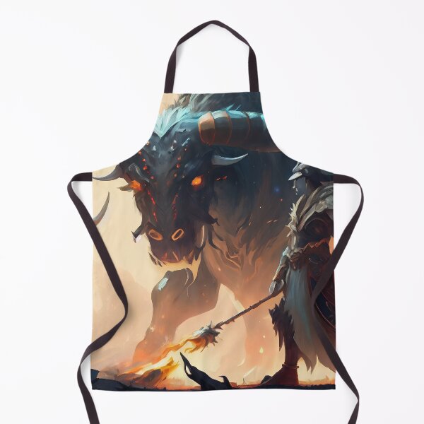 Item preview, Demon Bull And The Hunter designed and sold by TaurusDigital.
