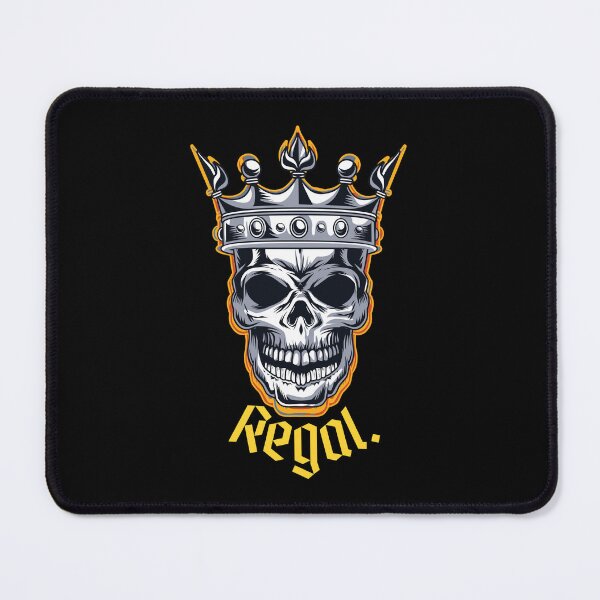 Item preview, "Regal" Skeleton with Crown designed and sold by prettyflythings.
