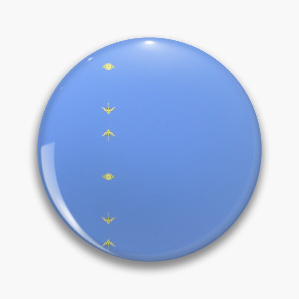 Item preview, A Pattern of Tiny Yellow Shapes with a Blue Background designed and sold by kristimb.