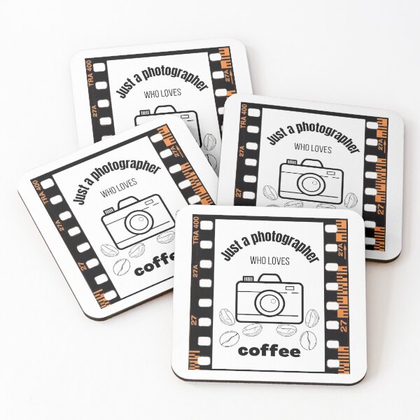 Item preview, Just a photographer who loves coffee  designed and sold by Anton-Domin-Art.