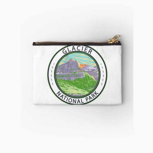 Item preview, Glacier National Park In Spring Badge designed and sold by KrisSidDesigns.