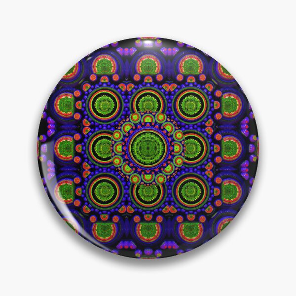 Item preview, 3D Fractal Art - Square Mandala designed and sold by Fractal-Graphic.