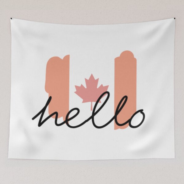 Item preview, How to say 'HELLO' around the world - Canada designed and sold by SimplyKarla.