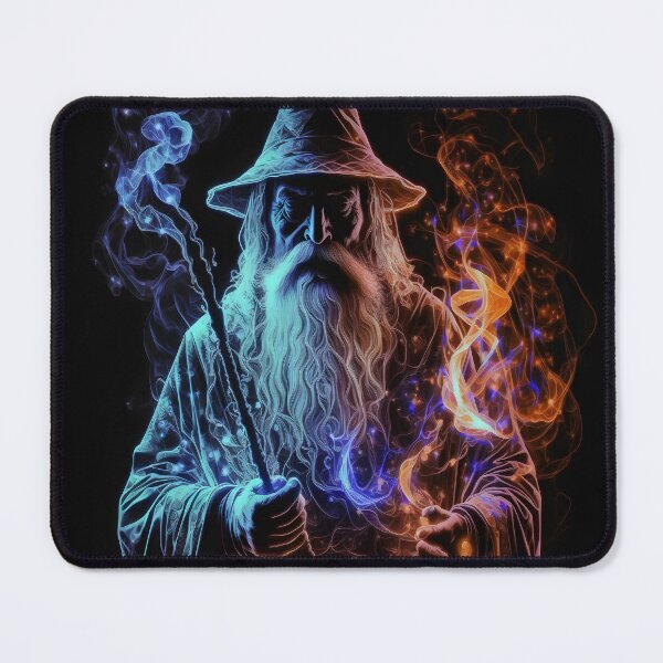 Item preview, Blue And Orange Wizard designed and sold by TaurusDigital.