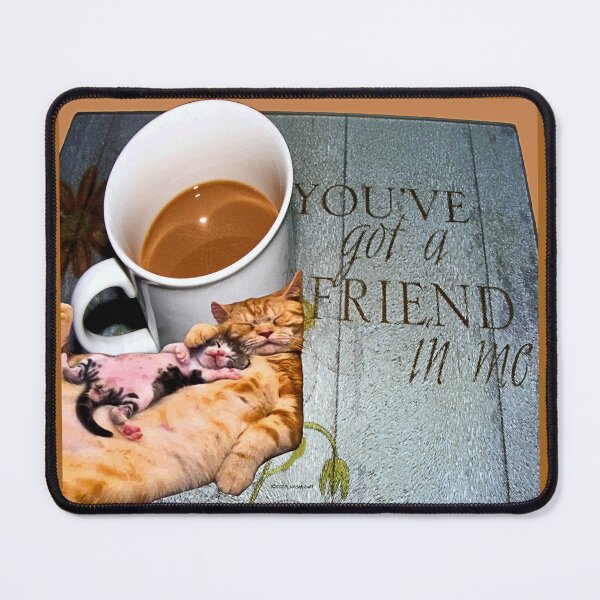 Item preview, Dreamy Coffee Cat Friends designed and sold by kristalcurt.
