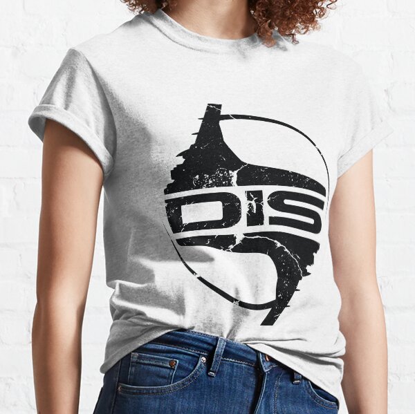 DIS-Rundabzeichen in Schwarz Classic T-Shirt