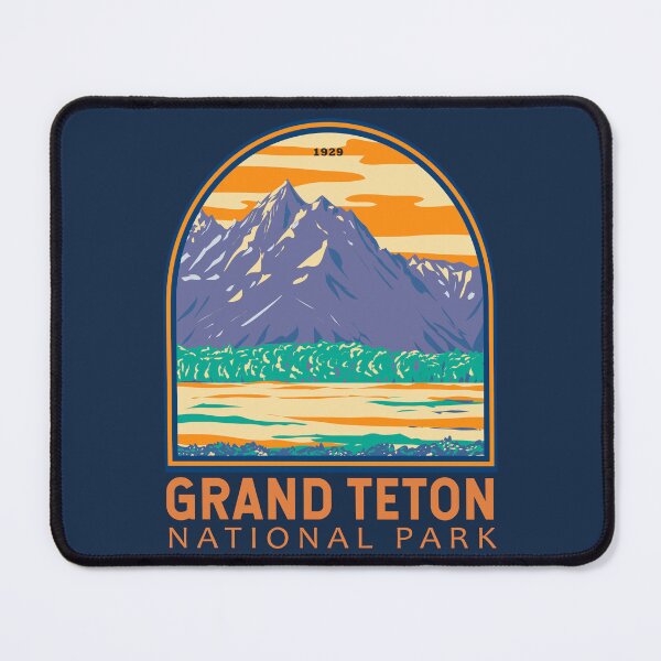 Item preview, Grand Teton National Park In Spring Emblem designed and sold by KrisSidDesigns.