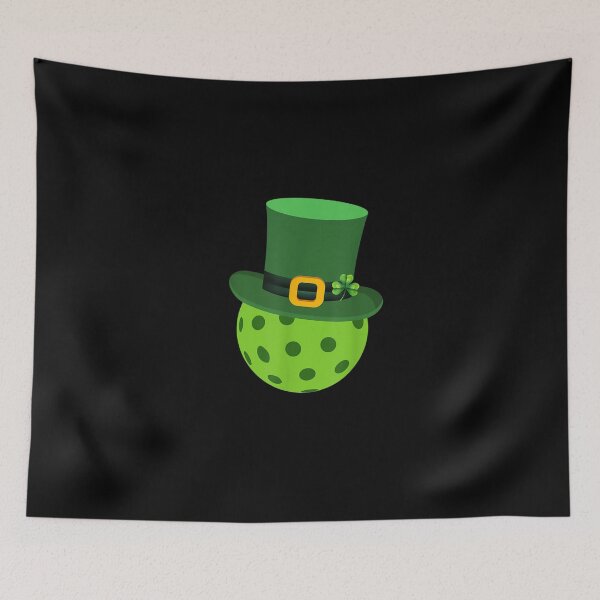 Artikelvorschau, Pickleball-Liebhaber St. Paddys Day Kleeblatt-Kobold-Hut entworfen und verkauft von Es4clhoting.