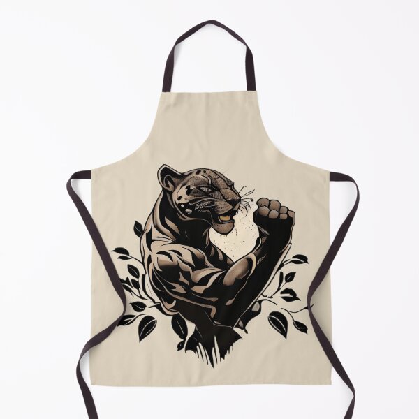 Item preview, Black Panther Traditional Tattoo designed and sold by TourDePassion.