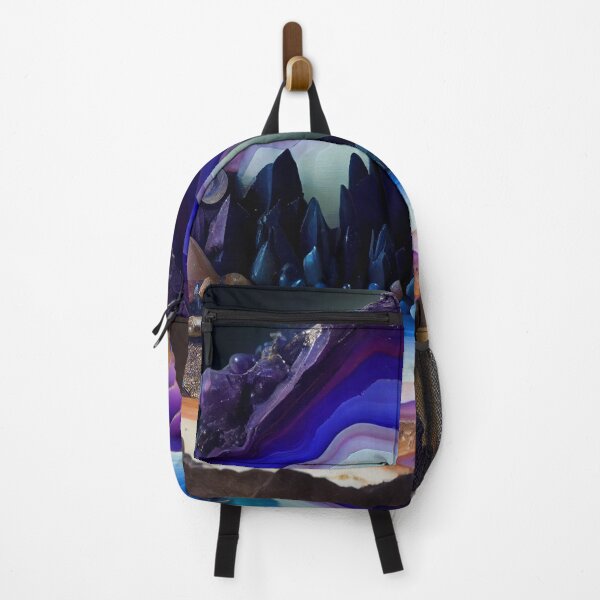 Item preview, geode landscape designed and sold by artfullyprompt.