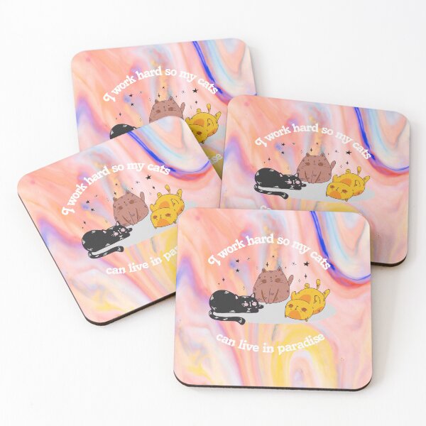 Item preview, Cats live in paradise  designed and sold by Hight-low-view.