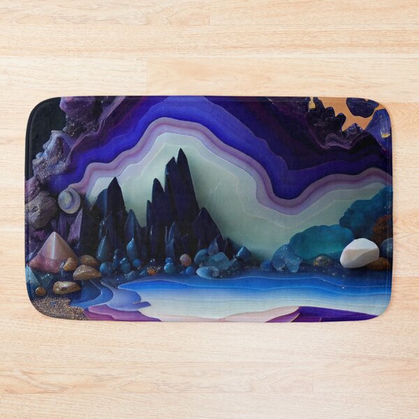 Item preview, geode landscape  designed and sold by artfullyprompt.