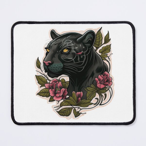 Item preview, Black Panther Tattoo Ideas designed and sold by TourDePassion.
