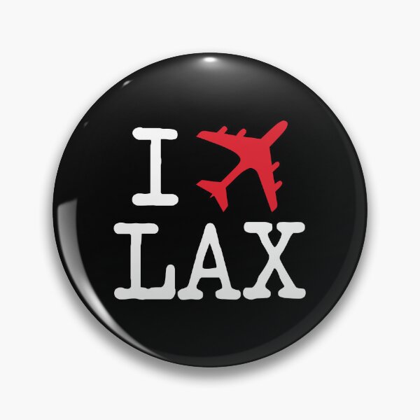 Item preview, I Love LAX - Los Angeles International Airport Code Design for Aviation Lovers designed and sold by Ikaroots.